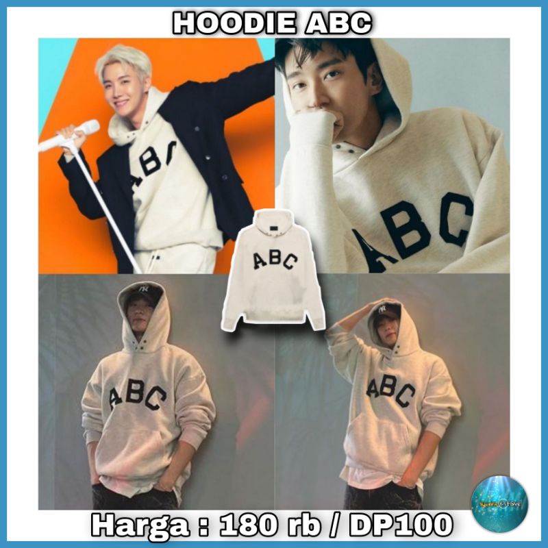 [ DP ] HOODIE IDOL ABC ( BTS, EXO, DLL) FREE PHOTOCARD HOLOGRAM KPOP