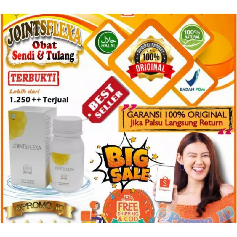 JOINTSFLEXA Original Obat Otot Nyeri Sendi Kaku Dijamin Ampuh