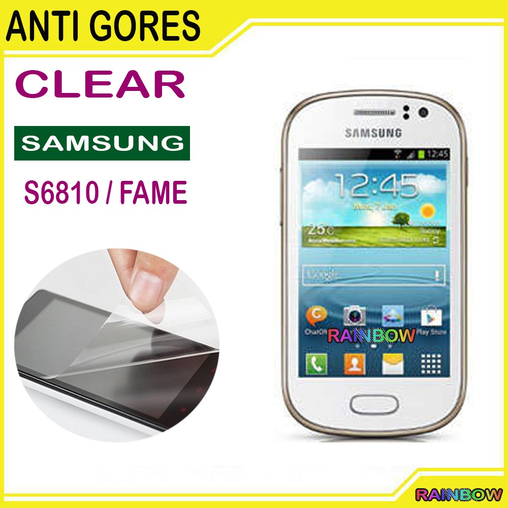 Anti Gores Samsung i9200 i9300 Note 4 S5 S5282 S5830 ACE S6810 7562 6310 Screenguard Pelindung Layar Gadget Antigores Screen Guard HP Screen Protector Clear Bening Handphone
