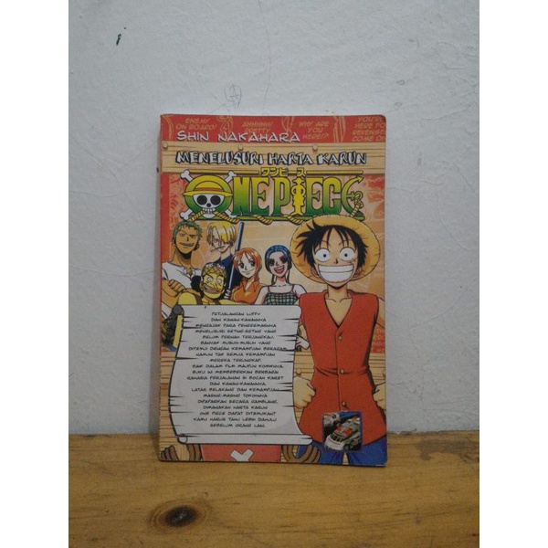 Komik Buku Menelusuri Harta Karun One Piece