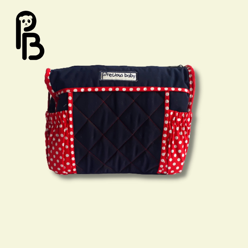 Precious Baby | Tas Perlengkapan Bayi | Diaper Bag | Baby Bag | Tas Combinasi S/M Precious