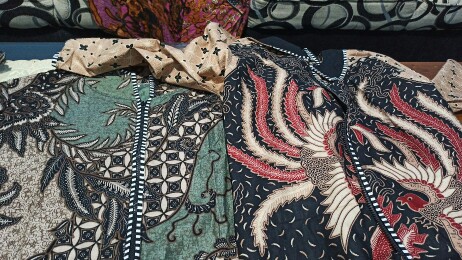 Fiorecloth -  Blouse Batik Wanita Atasan Batik Wanita Baju Batik Wanita Terbaru Size M L Xl Xxl