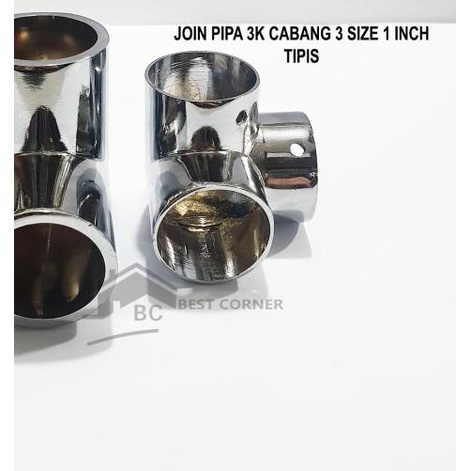 ✧ Join Pipa / Sambungan Pipa 3 Cabang 1 Inch ♙