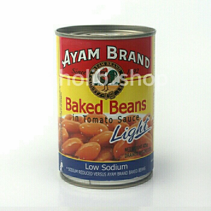 

Ayam brand baked beans tomato sauce 425gr