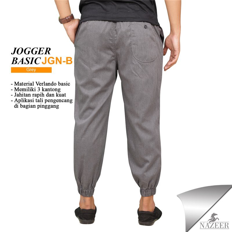 NAZEER Celana Jogger Basic JGNB ORIGINAL