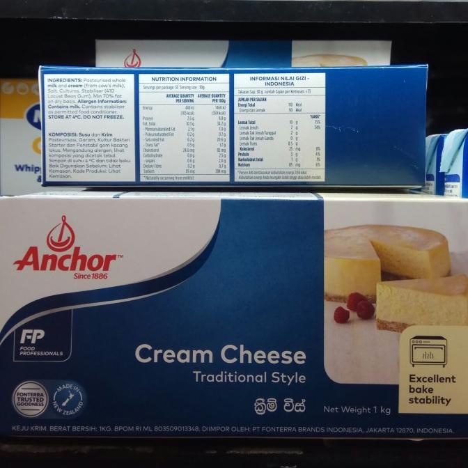 

*#*#*#] ANCHOR CREAM CHEESE 1 KG