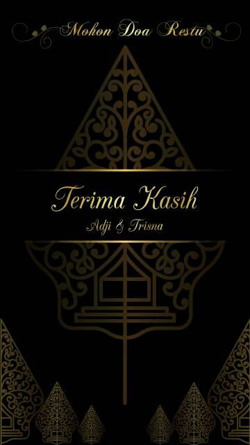 Bonus Jpg Undangan Digital Video Pernikahan Adat Jawa Wayang Gunungan Full Layar Hp Berdiri Shopee Indonesia