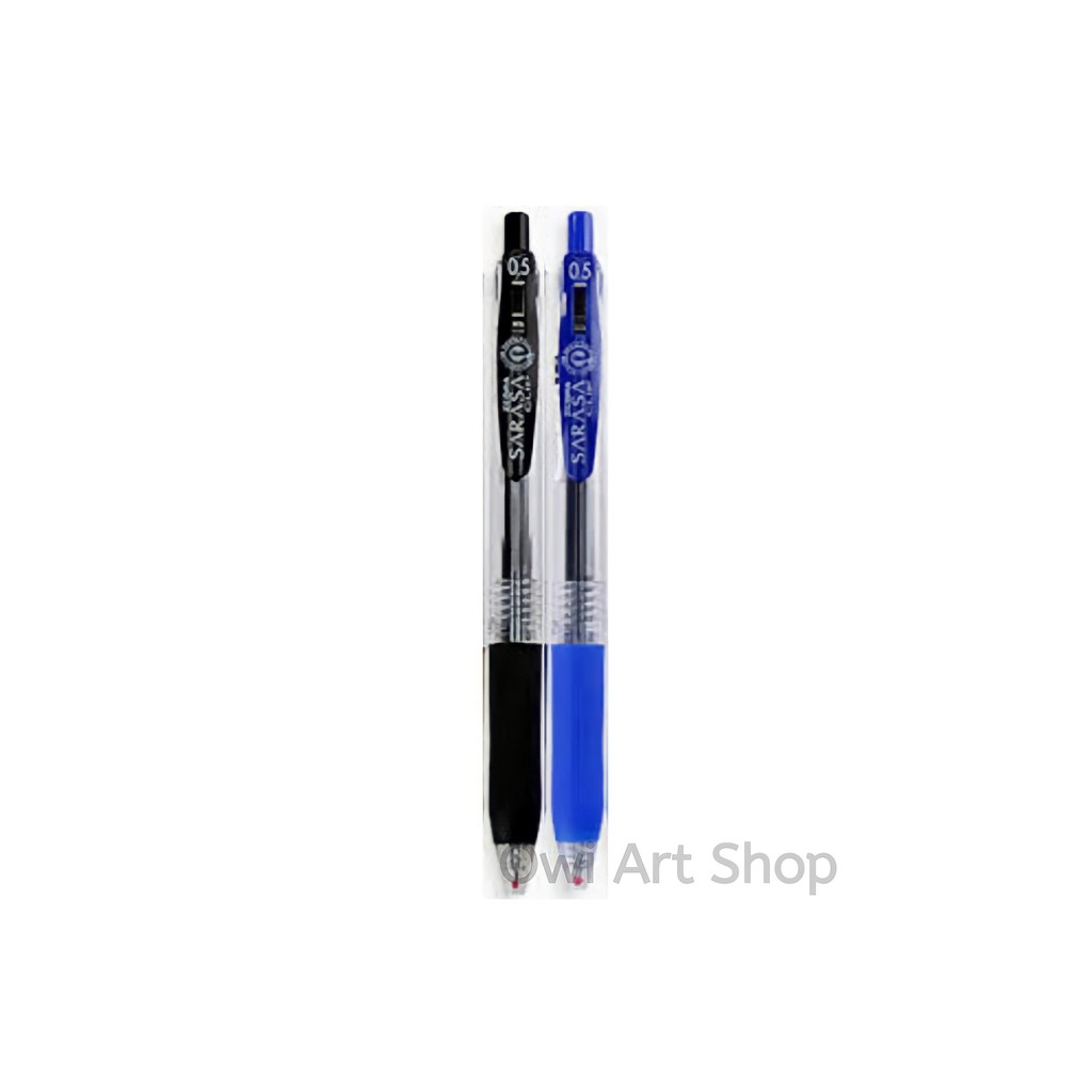 

Pulpen Gel Zebra Sarasa Black / Blue (0.5mm / 0.7mm / 1.0mm) - Satuan