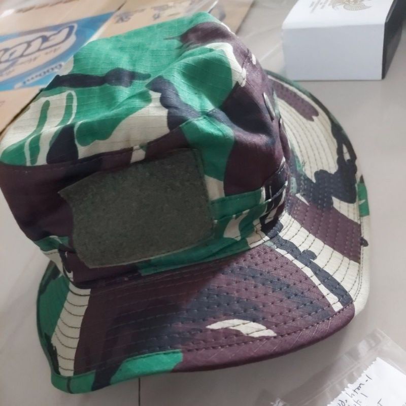 TOPI RIMBA LORENG TNI