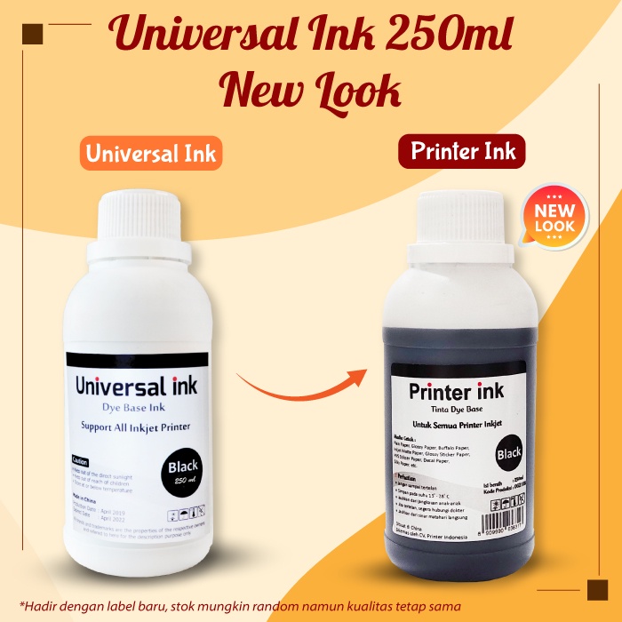Tinta Hp Isi Ulang 250ml Best Quality Grade a