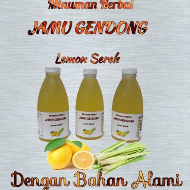 

Lemon Sereh Minuman Herbal (Jamu Gendong)