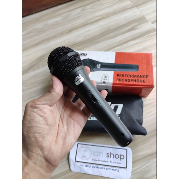 Microphone DBQ B7 Mic Dynamic DBQ B-7 B 7 Performance Vocal Microphone Acoustic Original Plus Switch Suara Detail Dan Jernih