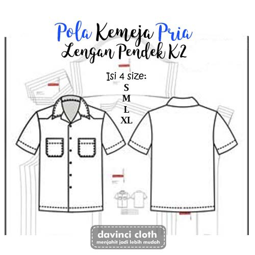  Pola Baju Pria  Ukuran M Kumpulan Model Kemeja