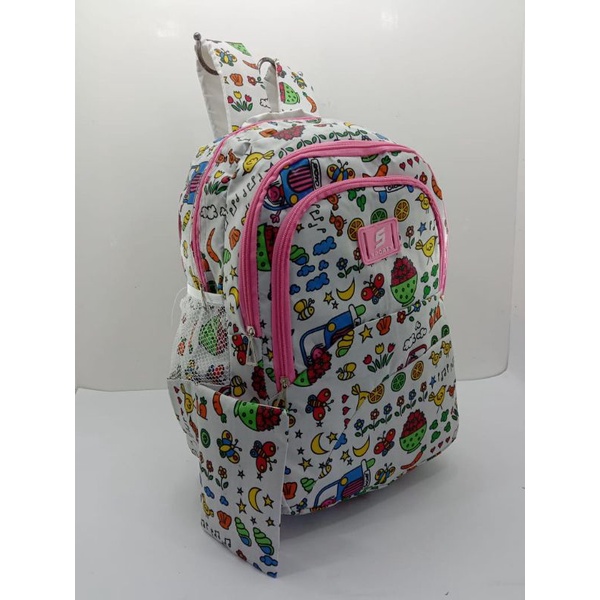 Tas Ransel Gaul Sekolah Gadis 15 inch