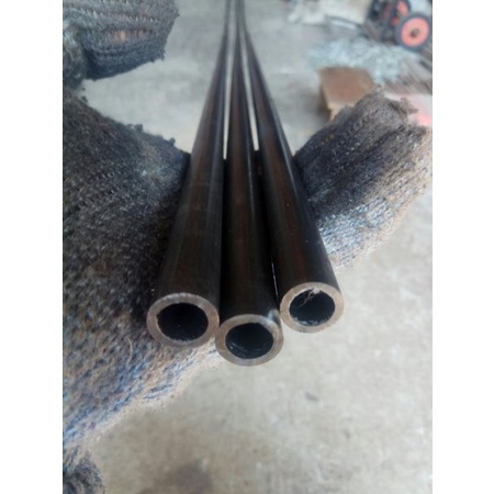Promo Pipa Besi Diameter 14Mm Tebal 2Mm Panjang 50Cm Pipa Besi Hitam 1
