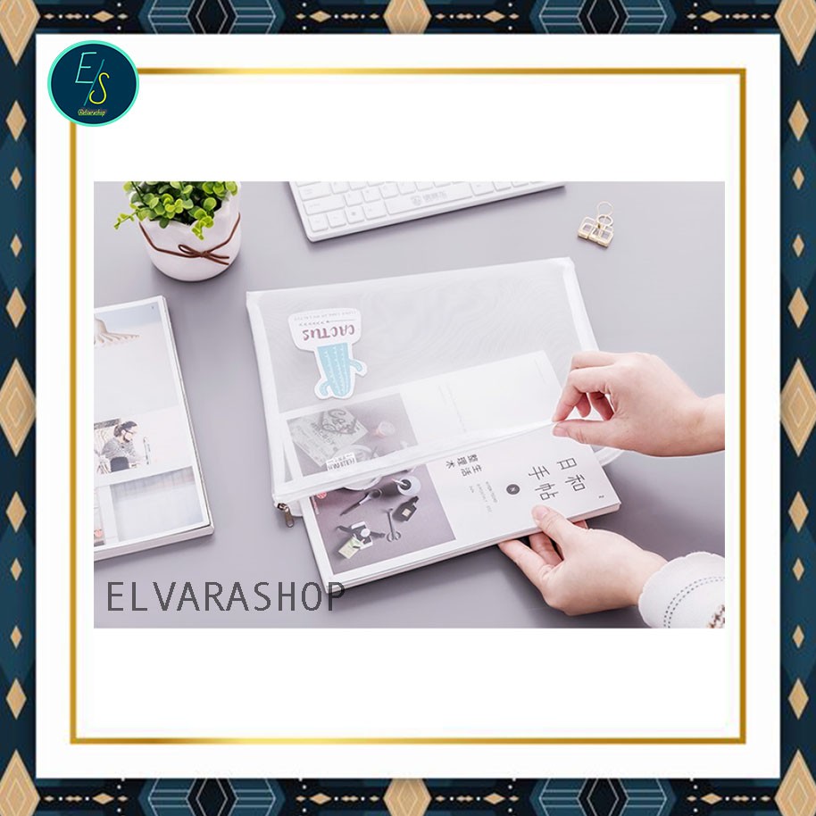 

elvarashop-Map File A4 Kaktus/File Cactus A4 file Storage pouch bag/Tempat Buku/Organizer WTR98