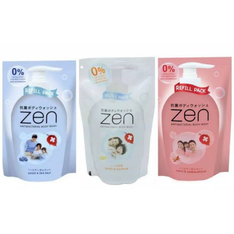 Zen Antibacterial Body Wash 400ml