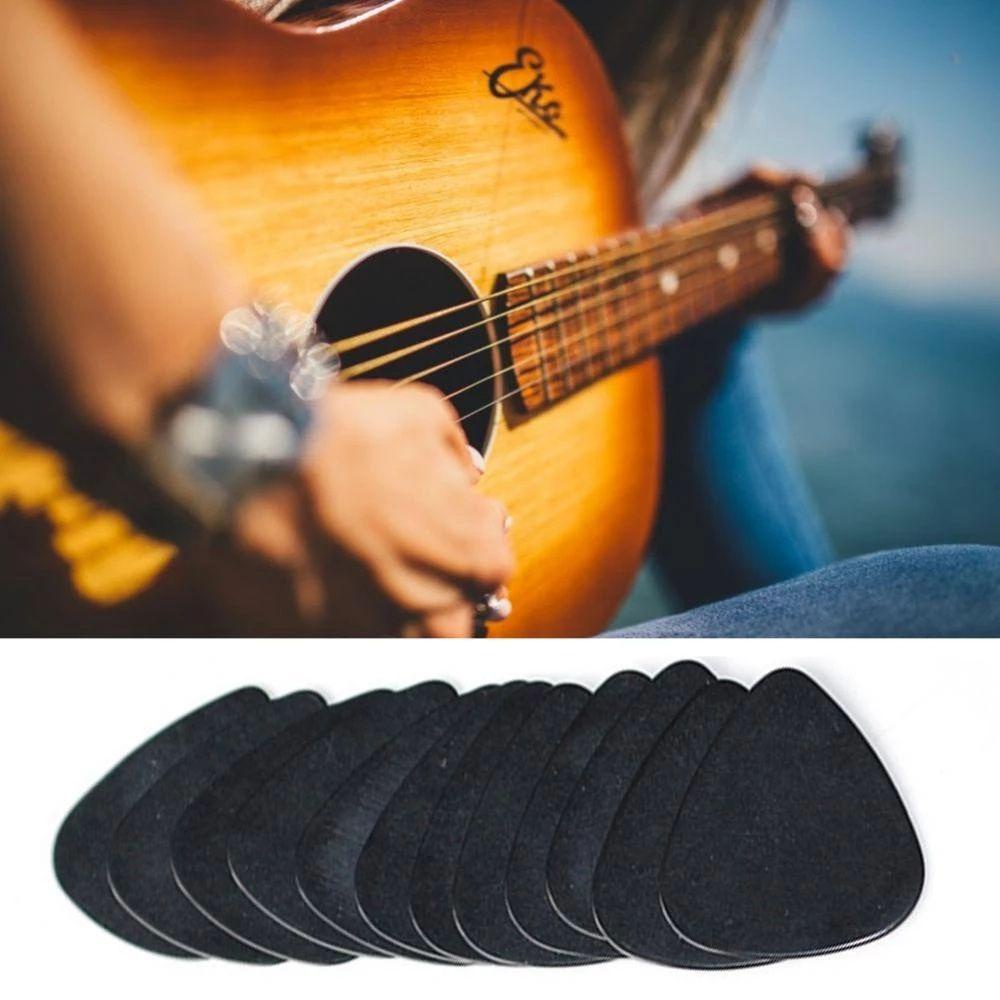 Lanfy Picks Gitar Alat Training Gitar Akustik Alat Musik Aksesoris Gitar Picks Gitar Hitam