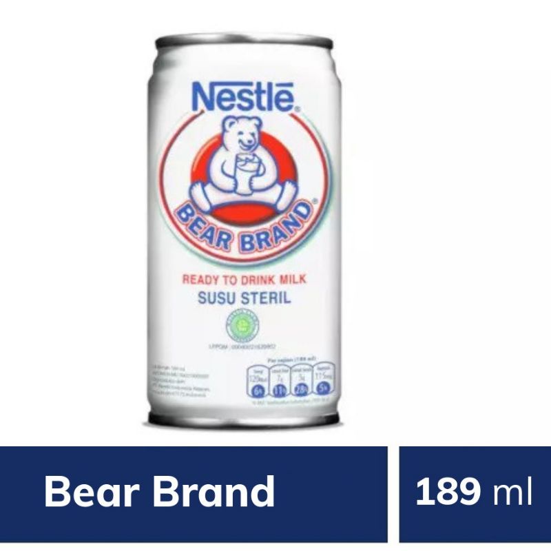 

Susu bear brand 189 ml