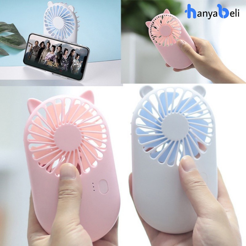 (COD) Terbaru!! Kipas angin saku Cute Cooling Fan Desktop Hand Held Mini Portable Pocket fan | Kipas MURAH BERKUALITAS LUCU UNIK