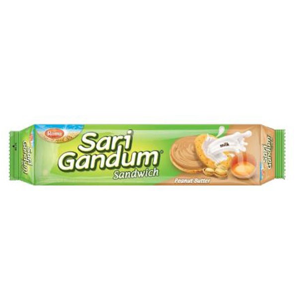 

ROMA SARI GANDUM SANDWICH PEANUT BUTTER 115g