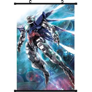 Gundam Uc Seed Unicorn Anime Pinggiran Poster Lukisan Oversized