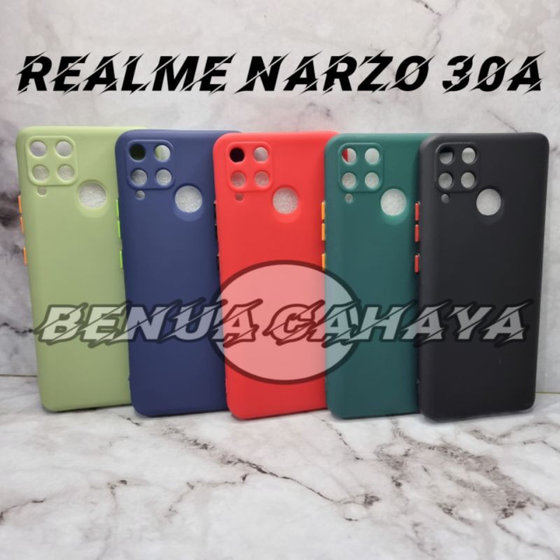 CASE REALME NARZO 30A SOFT CASE MACARON CASE MACARON REALME NARZO 30A CASE Ultrastore11