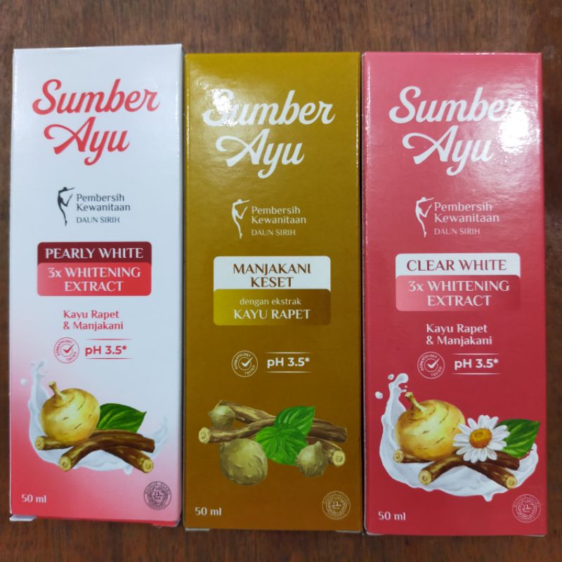 Sumber ayu pembersih kewanitaan daun sirih 50ml (kemasa baru)