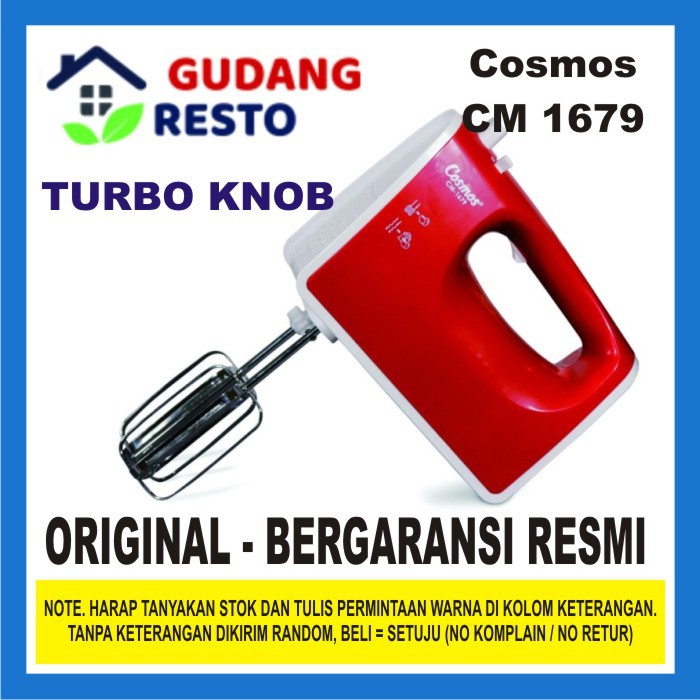 Cosmos Hand Mixer CM 1679 / Handmixer CM-1679 / han mikser CM1679