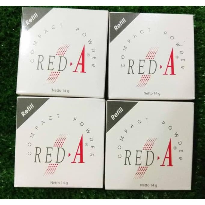 RED-A Compact Powder refill 14g / bedak padat red-a