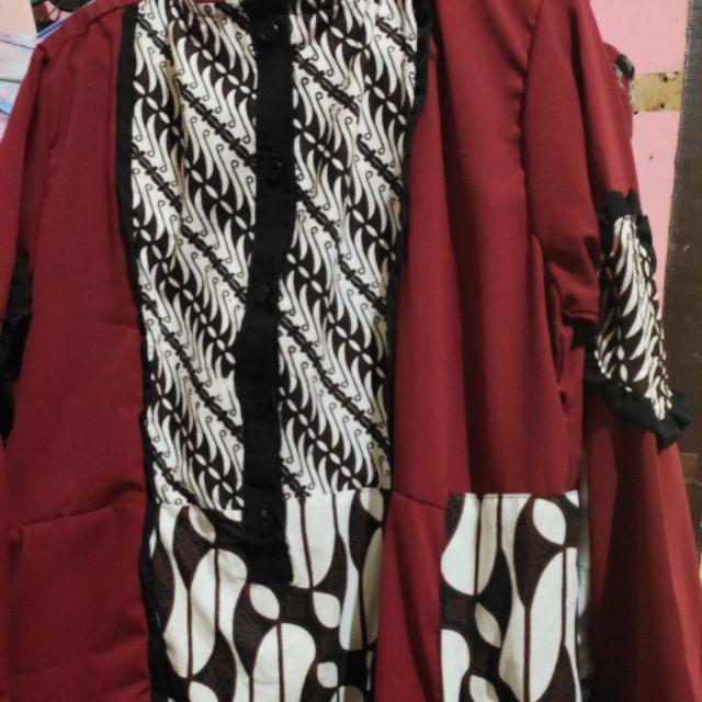 Gamis Batik Vihan Ori Svj Murah Original Realpict