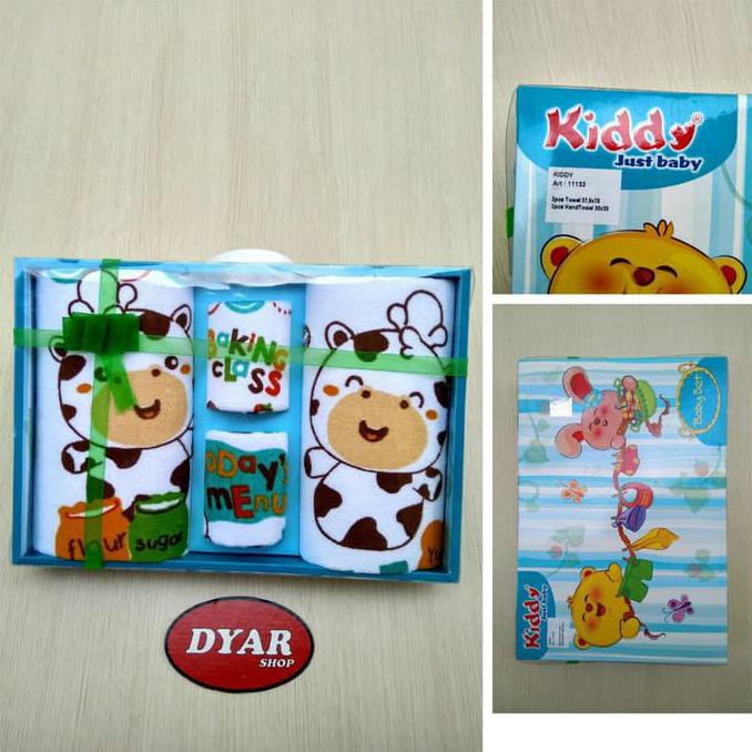 Handuk Kiddy Set | Kado Handuk| Baby Set| Kado Bayi| Perlengkapan Bayi