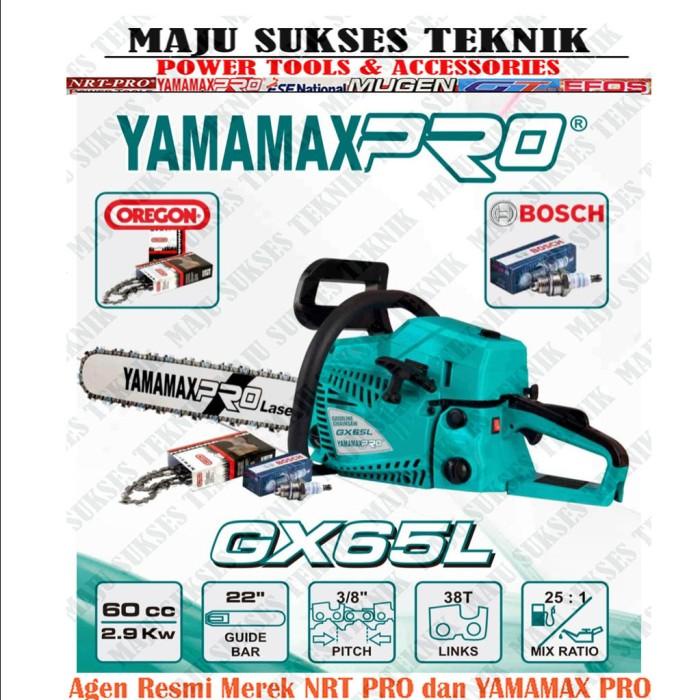 Gergaji | Yamamax Pro Gx 65L 22 Inch Chainsaw Mesin Gergaji Kayu Pohon