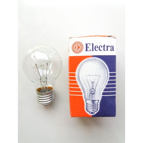 Lampu Bohlam / Pijar Electra 10W, 15W, 25W Bisa Untuk Penghangat Ayam / Mesin Tetes Telur