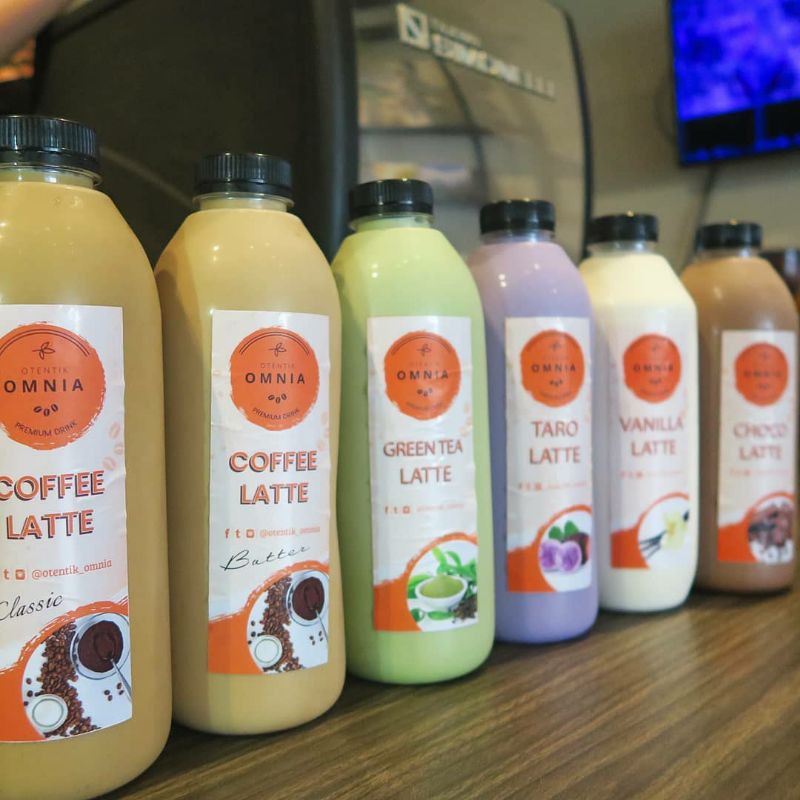 

Delicious Flavored Latte by Omnia dengan 6 Varian pilihan rasa