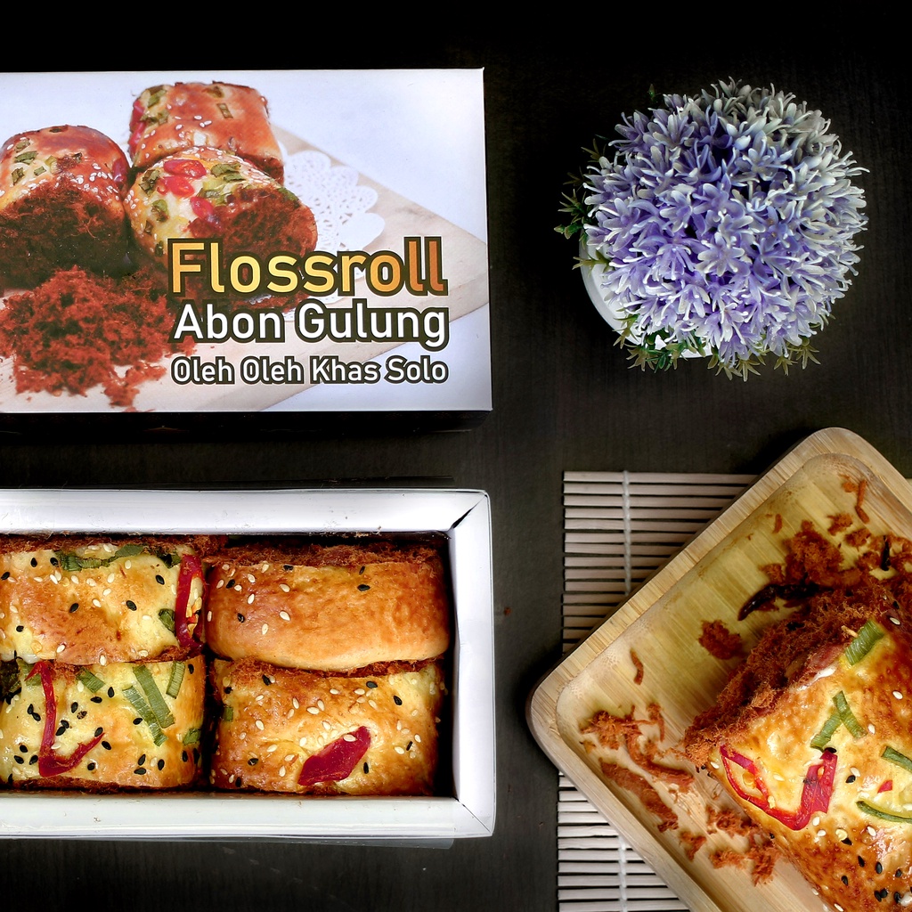 

Solo Floss Roll - Roti Gulung Abon - Oleh Oleh Khas Solo