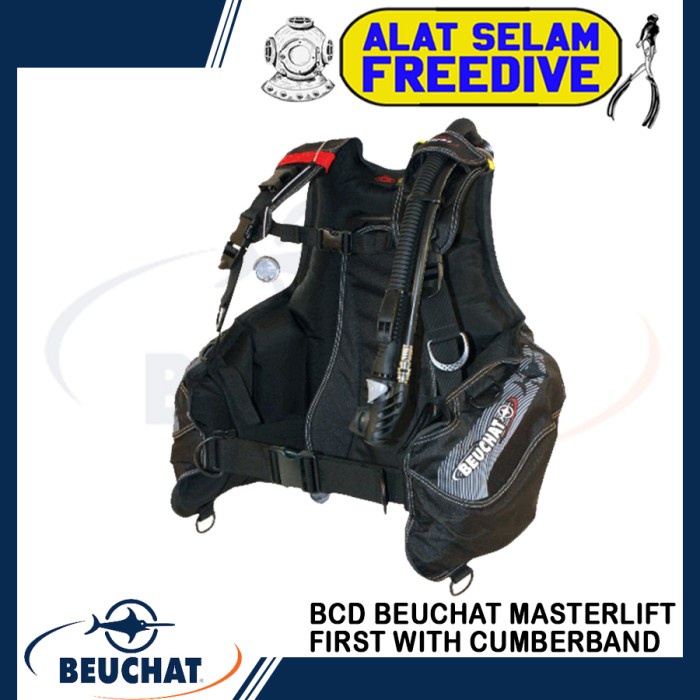 Scuba Diving Masterlift 345203 Beuchat Bcd First Jacket Selam No Mares