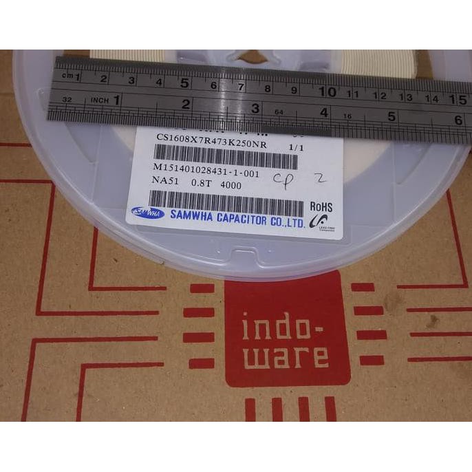 0603 473 47Nf 47Nf 25V Kapasitor 1608 473 Smd Kapasitor Capasitor 47N Inwer117 Original