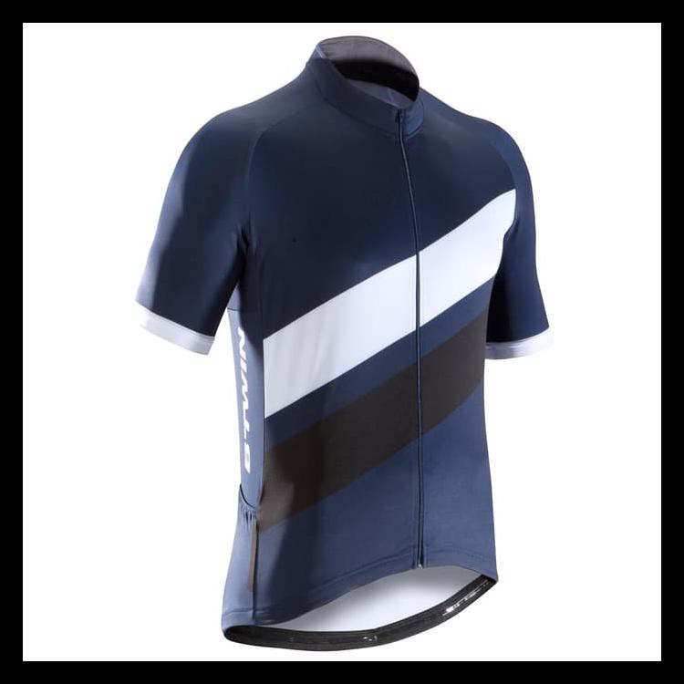 Btwin Jersey Road 500 Pria Navy Decathlon - 8402999 - S