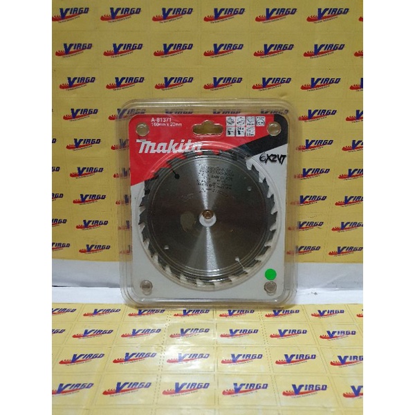 MAKITA 6×24T MATA PISAU GERGAJI BULAT CIRCULAR SAW POTONG KAYU BELAH 6"×24T 6" × 24T ORIGINAL JEPANG