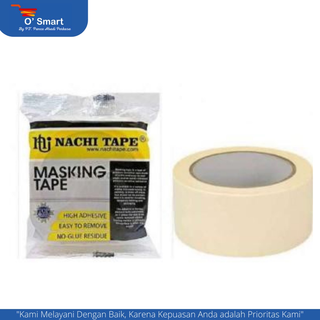 

NACHI Masking Tape 2 inchi nachi/lakban kertas 48mm