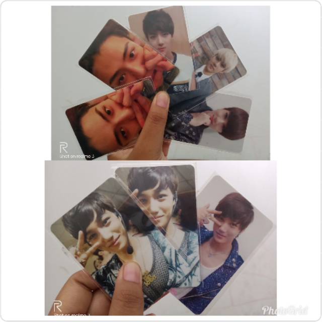 Photocard sehun Kai exo asli Museum SM