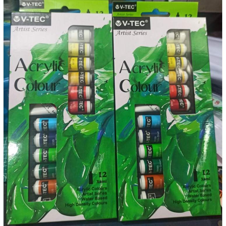 

Cat acrylic V-tec 12 warna , 6 ml , ACRYLIC BENEFIT 12 WARNA SF6