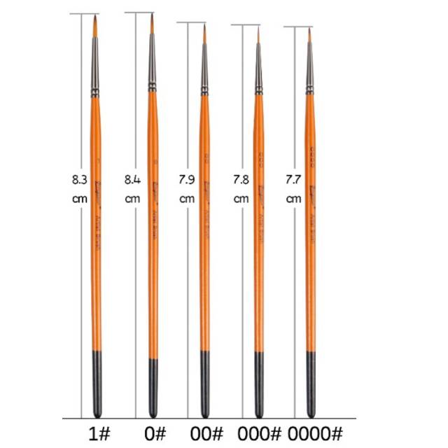 Giorgione brush G-1010 size 0000 , 000, 00,0