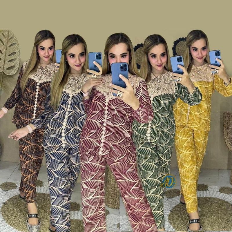 MANDA ONE SET / SETELAN RAYON DAILY ONE SET BAJU SETELAN WANITA