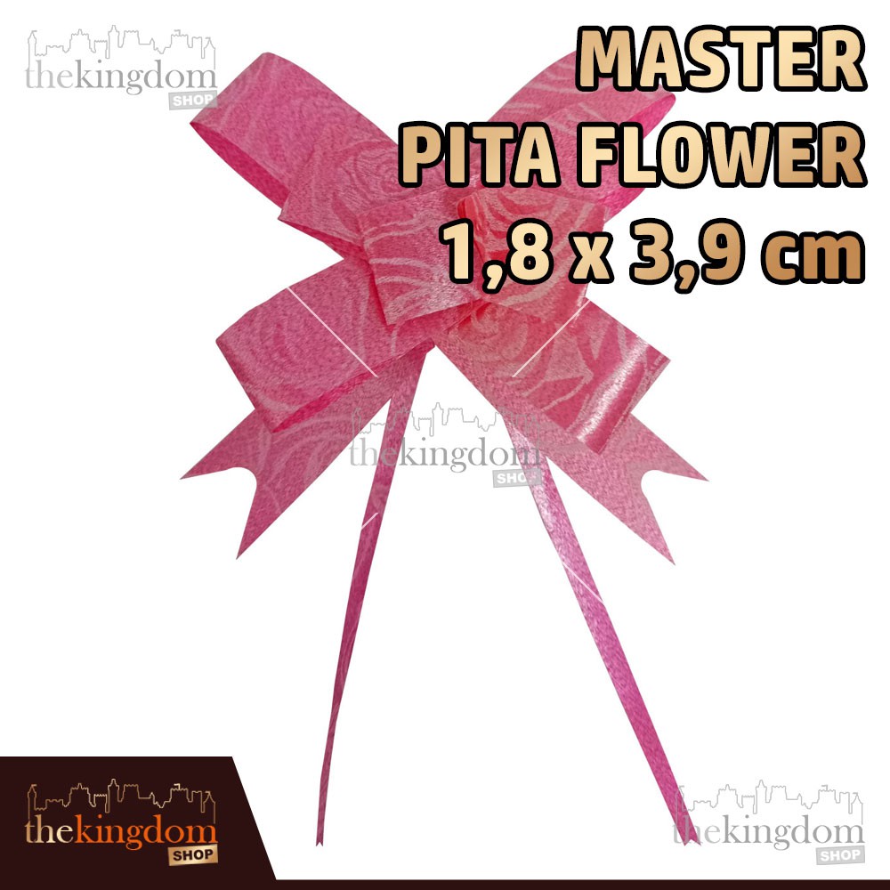 

Master Pita Flower Motif 1,8x3,9cm / Kado 1,8 x 3,9 cm