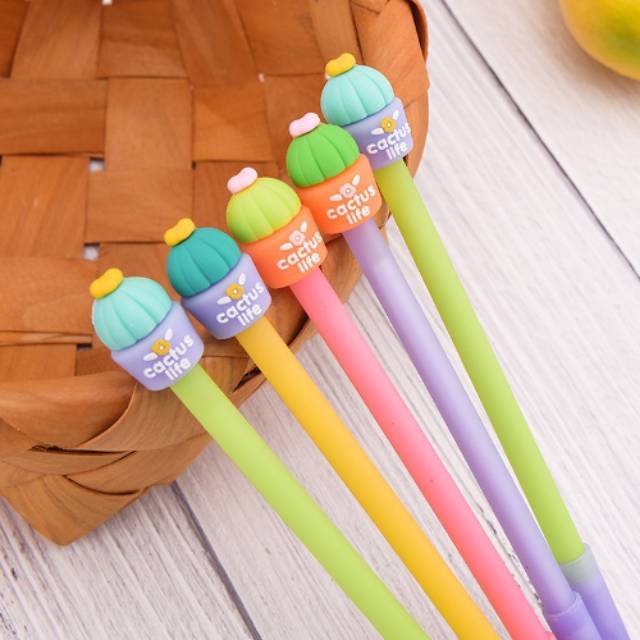 

Pulpen gel kaktus life