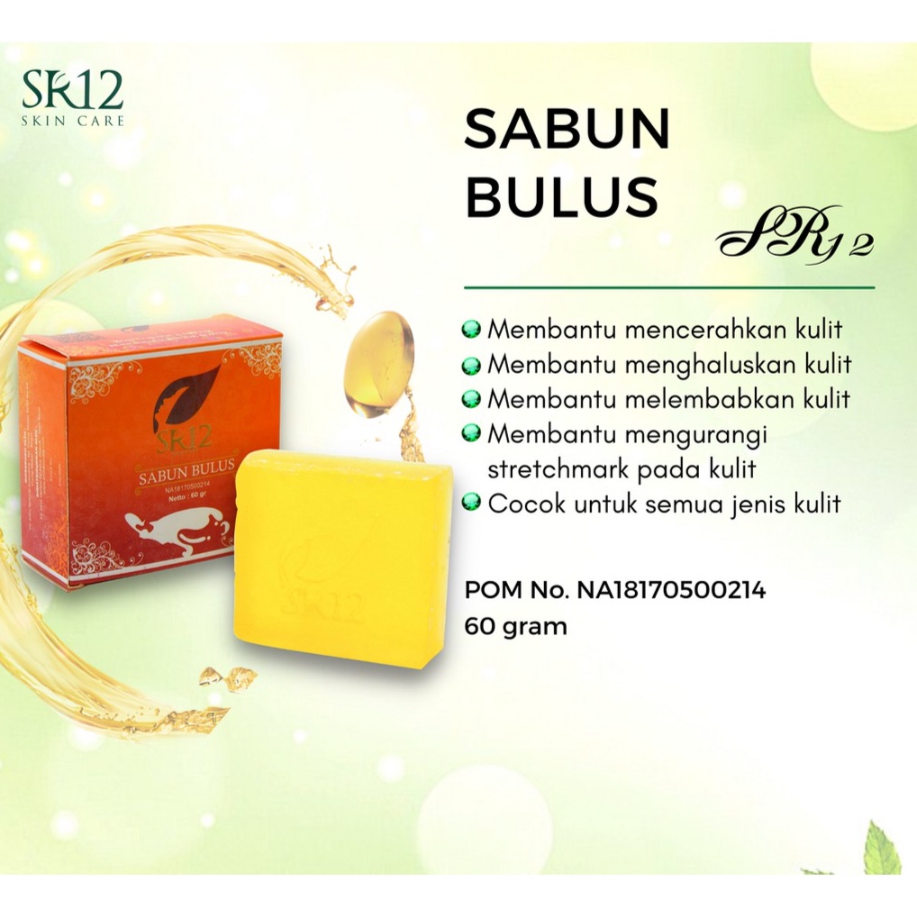 BEST SELLER SABUN BULUS SR12 HERBAL BPOM | SABUN WAJAH | SABUN GATAL | BULUS BAR SOAP ORIGINAL AMAN BPOM