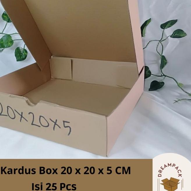 

♪ KARDUS BOX/KARDUS PACKING/DUS BOX/DIE CUT 20X20X5 CM ✬