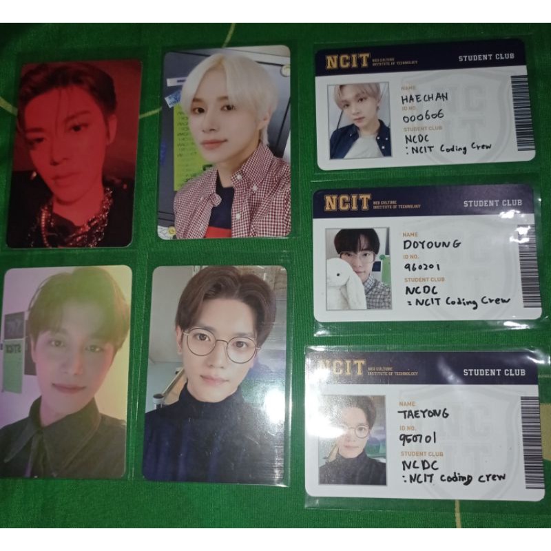 pc ncit photopack jungwoo haechan yuta taeil id taeyong doyoung nct 127